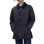 BARBOUR バブアー メンズ キルティングジャケット MQU0001 / LIDDESDALE QUILT リデスデイル コーデュロイ衿 中綿 ネイビー 定番人気商品