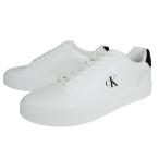 ショッピングカルバンクライン CALVIN KLEIN JEANS カルバンクラインジーンズ メンズローカットスニーカー YM01435 ホワイト 2026春夏新作