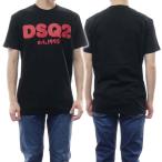 ショッピングディースクエアード DSQUARED2 ディースクエアード メンズクルーネックTシャツ S74GD1086 S23099 ブラック