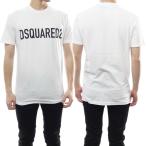 ショッピングディースクエアード DSQUARED2 ディースクエアード メンズクルーネックTシャツ S74GD1126 S24321 ホワイト