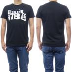 DIESEL ディーゼル メンズクルーネックTシャツ A08665 0AAXJ / T-DIEGOR-G7 ブラック