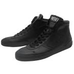 ショッピングdiesel DIESEL ディーゼル メンズハイカットスニーカー Y03261 PR030 / S-LEROJI MID ブラック