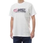 DIESEL ディーゼル メンズクルーネックTシャツ A19436 0PLAT / T-NORM-T6 ホワイト