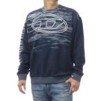 ショッピングdiesel DIESEL ディーゼル メンズトレーナー A18654 0AGCB / S-BOXT-T1  ネイビー 2025秋冬新作