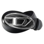 ショッピングdiesel DIESEL ディーゼル メンズレザーベルト X10133 P6364 / B-1DR ブラック 定番人気商品