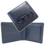 ショッピングdiesel DIESEL ディーゼル メンズ二つ折り財布（小銭入れ付き） X10123 PR818 / HOLI-D BI-FOLD COIN ネイビー 2025秋冬新作