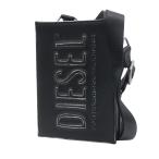 ショッピングdiesel DIESEL ディーゼル メンズPHONEポーチ X10343 P8078 / DSL 3D MINI CROSSBODY X ブラック 2025秋冬新作