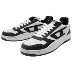 ショッピングdiesel DIESEL ディーゼル メンズローカットスニーカー Y03363 P5576 / S-UKIYO V2 LOW ブラック×ホワイト 定番人気商品