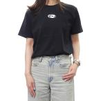 ショッピングdiesel DIESEL ディーゼル レディースクルーネックTシャツ A16841 0CLBR / T-REGS-OD-Q1 ブラック 定番人気商品