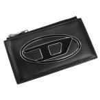 ショッピングdiesel DIESEL ディーゼル レディースカードケース/コインケース X10270 PR818 / 1DR CARD HOLDER III ブラック 定番人気商品