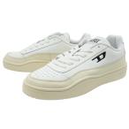 ショッピングdiesel DIESEL ディーゼル メンズローカットスニーカー Y03608 P5576 / S-TRACKER-D LOW ホワイト×アイボリー 定番人気商品