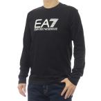 EMPORIO ARMANI エンポリオアルマーニ EA7 メンズクルーネックロングTシャツ 7M000900 AF10373 ブラック 2025秋冬新作