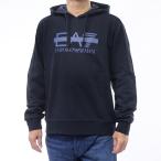 ショッピングアルマーニ EMPORIO ARMANI エンポリオアルマーニ EA7 メンズプルオーバーパーカー 7M001121 AF12473 ネイビー