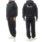 EMPORIO ARMANI エンポリオアルマーニ EA7 メンズセットアップスウェット 7M000915 AF12449 ブラック 2025秋冬新作