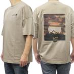 EMPORIO ARMANI エンポリオアルマーニ EA7 メンズクルーネックTシャツ 7M000081 AF12874 グレージュ