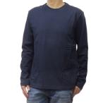 EMPORIO ARMANI エンポリオアルマーニ EA7 メンズクルーネックロングTシャツ 7M000150 AF14772 ネイビー 2025春夏新作
