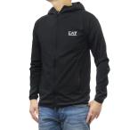 EMPORIO ARMANI エンポリオアルマーニ EA7 メンズジップアップパーカー 7M000047 AF13534 ブラック