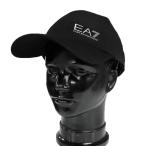 EMPORIO ARMANI エンポリオアルマーニ EA7 メンズキャップ 7X000005 AF11989 ブラック×シルバー