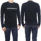 EMPORIO ARMANI エンポリオアルマーニ メンズクルーネックロングTシャツ 8N1TN8 1JPZZ ブラック /定番人気商品