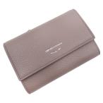 ショッピングアルマーニ EMPORIO ARMANI エンポリオアルマーニ レディース三つ折り財布（小銭入れ付き） EW000368 AF11953 ベージュ 2025秋冬新作