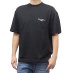 EMPORIO ARMANI エンポリオアルマーニ メンズクルーネックTシャツ EM001060 AF13715 ブラック 2025春夏新作
