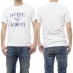 ショッピングアルマーニ EMPORIO ARMANI SWIMWEAR エンポリオアルマーニスイムウェア メンズクルーネックTシャツ 211818 4R468 ホワイト /2024春夏新作