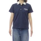 FENDI フェンディ キッズ レディーススムースポロシャツ JMI496 7AJ ネイビー 2026春夏新作