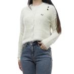 FRED PERRY フレッドペリー レディースニットカーディガン SK8110 / TEXRD BUTTON THROUGH CARDIGAN オフホワイト