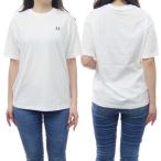 ショッピングフレッドペリー FRED PERRY フレッドペリー レディースクルーネックTシャツ G1142 / CREW NECK T-SHIRT ホワイト /定番人気商品