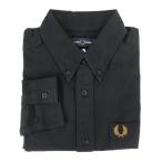 ショッピングフレッドペリー FRED PERRY フレッドペリー メンズオックスフォードシャツ M5516 / OXFORD SHIRT ブラック 定番人気商品