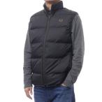 ショッピングフレッドペリー FRED PERRY フレッドペリー メンズ中綿ベスト J8522 / INSULATED GILET ブラック