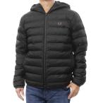FRED PERRY フレッドペリー メンズ中綿ブルゾン J8553 / HOODED INSULATED JACKET ブラック 2025秋冬新作