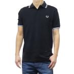 FRED PERRY フレッドペリー メンズ鹿の子ポロシャツ M3600 / TWIN TIPPED FRED PERRY SHIRT ネイビー