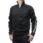 FRED PERRY フレッドペリー メンズジップアップスウェット M9045 / TWOCOLOURTAPE TRACK JACKET ブラック