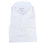 GIANNETTO ジャンネット メンズカッタウェイシャツ AC999 / VINCI FIT WASH ホワイト