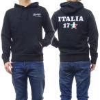 HYDROGEN ハイドロゲン メンズプルオーバーパーカー 330504 / ITALIA 17 HOODIE ブラック