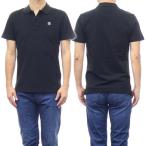 HYDROGEN ハイドロゲン メンズ鹿の子ポロシャツ 280604 / LOGO BASIC POLO ブラック