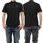 HYDROGEN ハイドロゲン メンズクルーネックTシャツ G00404 / ROLL NECK ブラック