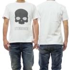 ショッピングハイドロゲン HYDROGEN ハイドロゲン メンズクルーネックTシャツ MT0002 / EMBROIDERED SKULL T-SHIRT ホワイト /2024春夏新作