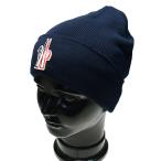 ショッピングモンクレール MONCLER モンクレール メンズニットキャップ 3B100-00-09974 / BERRETTO TRICOT ネイビー