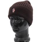ショッピングmoncler MONCLER モンクレール メンズ ニットキャップ 3B00007 04761 / BERRETTO TRICOT ブラウン