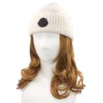 MONCLER モンクレール レディース ニットキャップ 3B00024 M7454 / BERRETTO TRICOT アイボリー