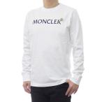 MONCLER モンクレール メンズクルーネックロングTシャツ 8D00009 89AYY ホワイト 2026春夏新作