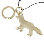 MAISON KITSUNE メゾンキツネ キーリング/キーホルダー PW06903AM1002 / PROFILE FOX CHARM ゴールド 2025秋冬新作