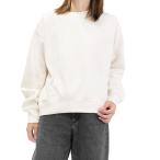 THE NORTH FACE North Face женский тренировочный футболка NF0A8HBY / W ESS SD BOXY OS CREW обратная сторона ворсистый белый 2026 осень-зима новый продукт 