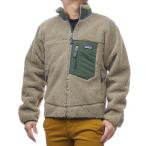 PATAGONIA パタゴニア メンズフリースジャケット 23056/MEN’S CLASSIC RETRO-X JACKET（クラシックレトロXジャケット） SBDY ベージュ×グリーン 定番人気商品