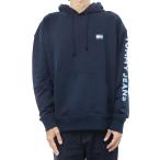 TOMMY JEANS トミージーンズ メンズプルオーバーパーカー DM21834 ネイビー 2025秋冬新作