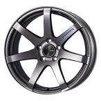 【送料無料】4本セット KYOHO ENKEI PF07 7.5J-18 +48 114.3 5H ダークシルバー アルファード ハリアー ヴェルファイア