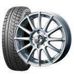 【送料無料】Weds ウェッズ SECRET シークレット ブリヂストン BLIZZAK ブリザック VRX 155/65R14 75Q スタッドレスタイヤ&アルミホイール 4本セット価格 冬