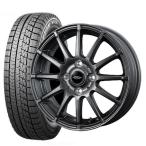 【送料無料Weds ウェッズ TEAD12 ブリヂストン BLIZZAK ブリザック VRX 155/65R14 スタッドレスタイヤ&アルミホイール 4本セット価格 冬